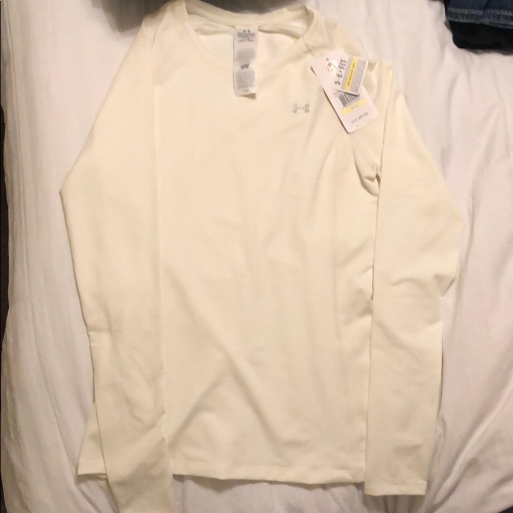White long sleeve under armor